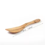 Spatule en bois d’olivier marbré – Image 2