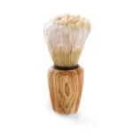 Brosse à raser en bois d'olivier marbré