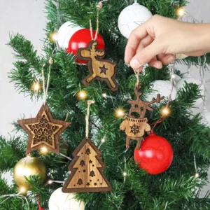Ensemble d'ornements d'arbre de Noël