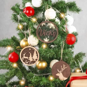 Ensemble d'ornements d'arbre de Noël