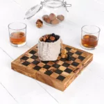 Jeu d'échecs pliable avec plateau – Image 4