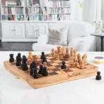 Jeu d'échecs pliable avec plateau – Image 7
