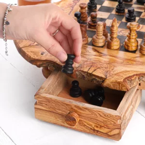 Jeu d'échecs avec bords naturels