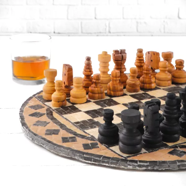 Jeu d'échecs en mosaïque – Image 3