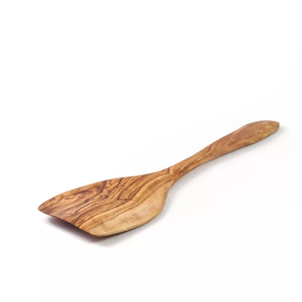 Grande spatule en bois d'olivier