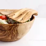 Saladier en bois d'olivier – Image 4