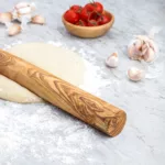 Rouleau à pâtisserie en bois d'olivier marbré – Image 4