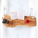 Plateau de bain en bois de 50 à 85 cm – Image 3