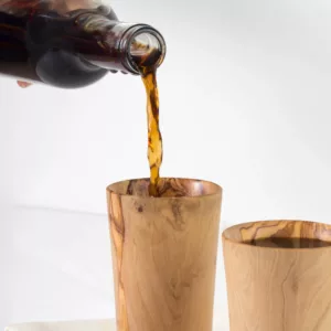 Tasse boisée rustique