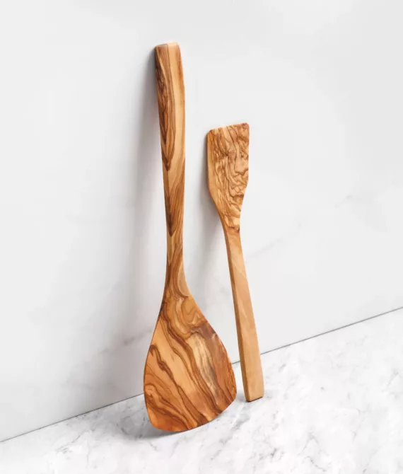 Spatule en bois d’olivier de 30cm