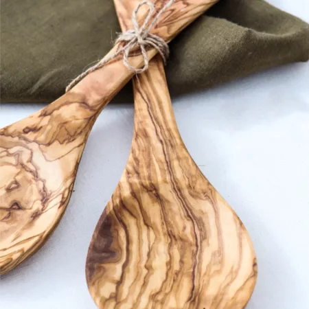 Cuillère-fourchette en bois